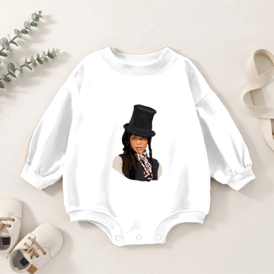 Discover Erykah Badu - Erykah Badu - Baby Romper Sweatshirts