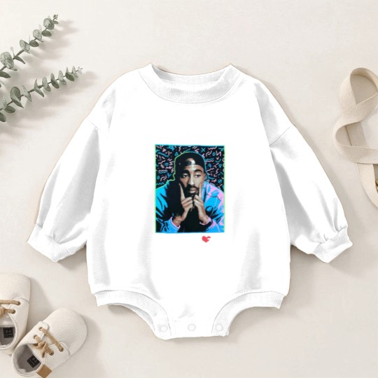 Discover Tupac Shakur Poetic Justice Black Baby Romper Sweatshirts - NWT