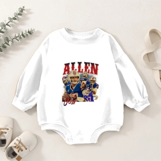 Discover Josh Allen Baby Romper Sweatshirts, American Football MVP Player