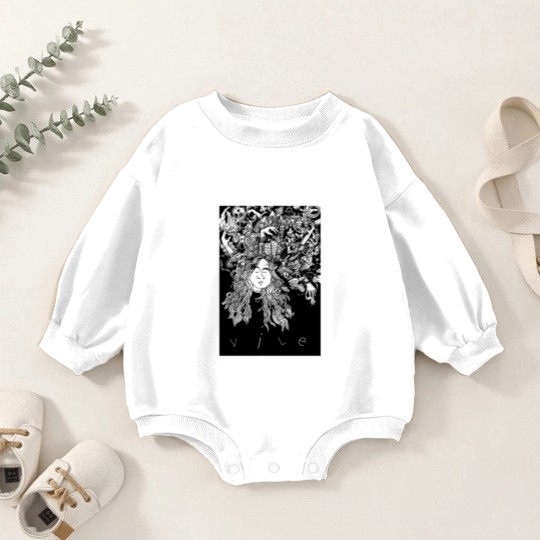 Discover VILE - Kurt Vile Baby Romper Sweatshirts