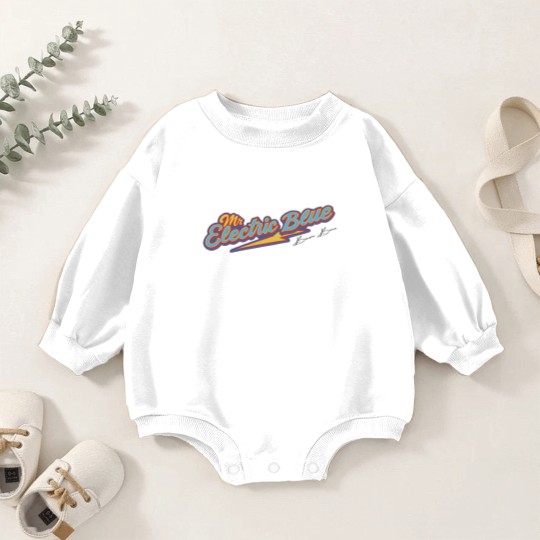 Discover Benson Boone Mr Electric Blue Baby Romper Sweatshirts, Gift for Fans