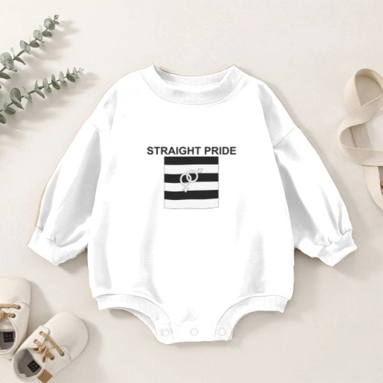 Discover Straight Pride Baby Romper Sweatshirts Gender Symbols Men & Woman