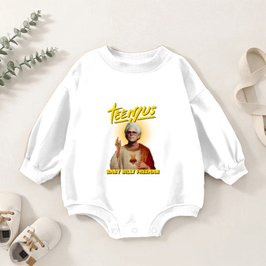 Discover TEENJUS BABY BILLY FREEMAN - TEEN JESUS - YELLOW - Teenjus - Baby Romper Sweatshirts