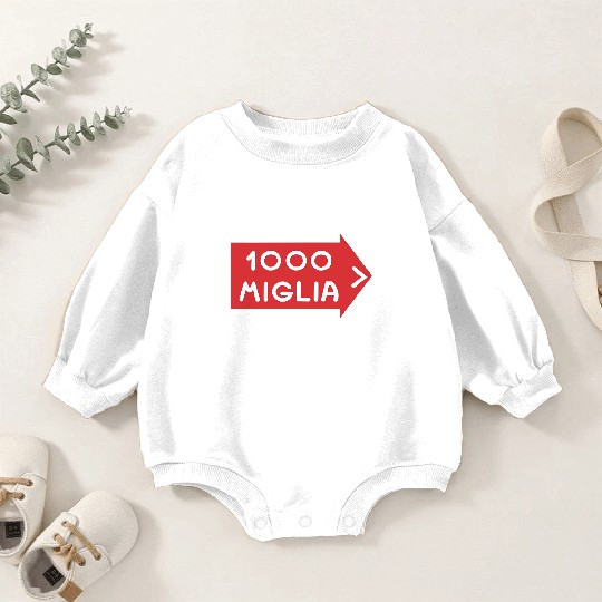 Discover Mille Miglia Baby Romper Sweatshirts