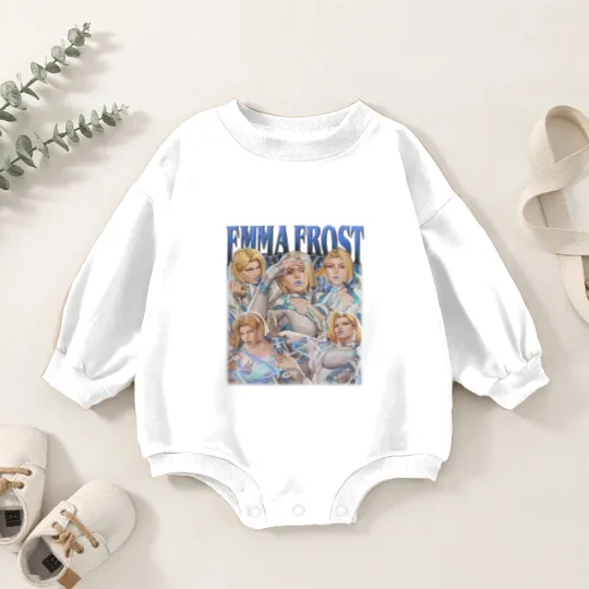 Discover Emma Frost MCU Rival Baby Romper Sweatshirts MCU Gamer Baby Romper Sweatshirts