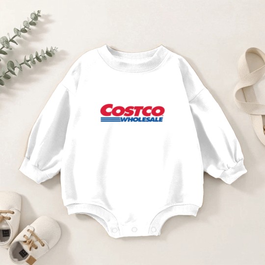 Discover Costco Wholesale Baby Romper Sweatshirts Heavy Cotton Baby Romper Sweatshirts Logo Merch Gift Apparel Shopping Gear