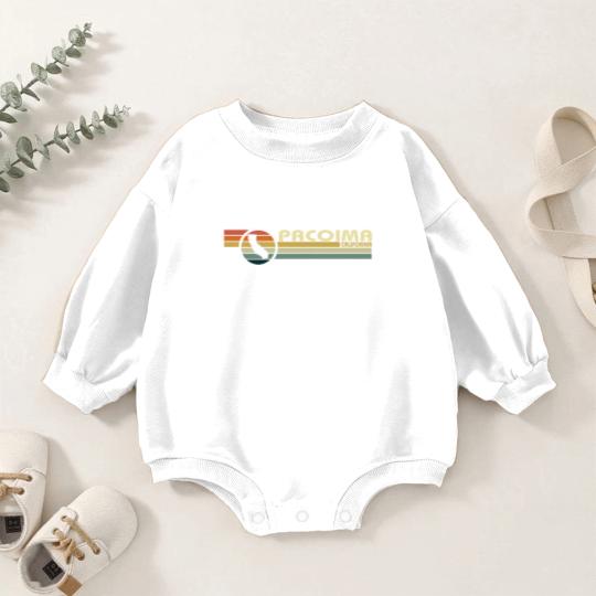 Discover Pacoima California vintage 1980s style - Pacoima California - Baby Romper Sweatshirts