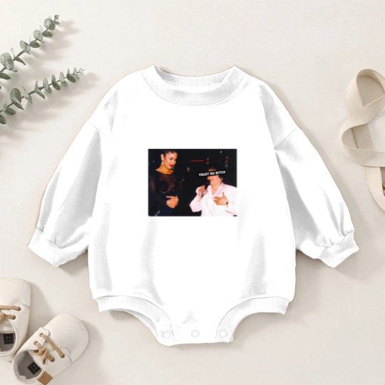Discover Trust No Bitch - Selena Quintanilla Graphic Baby Romper Sweatshirts