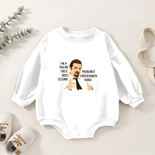 Discover David Brent - The Office Art Quote Baby Romper Sweatshirts