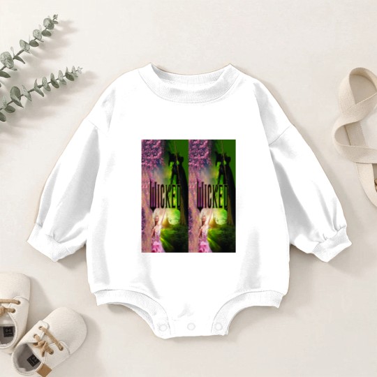 Discover Wicked 2024 Film Ceramic Ornament Baby Romper Sweatshirts