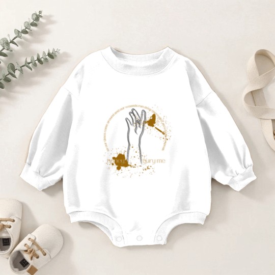 Discover Bury Me Noah KahanBury Me Noah Kahann Baby Romper Sweatshirts