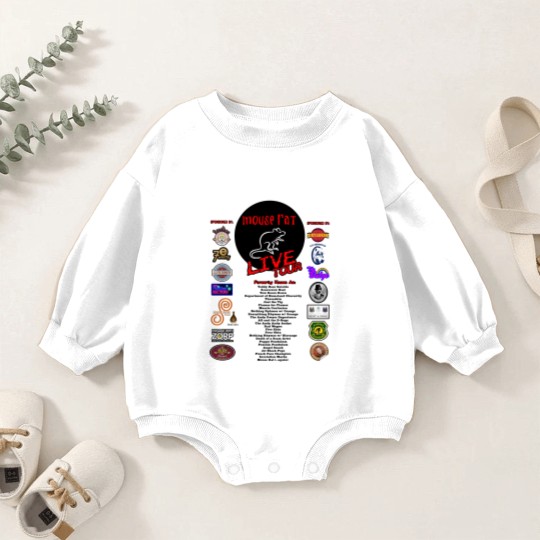 Discover Mouse Rat Live Tour Edition Baby Romper Sweatshirts