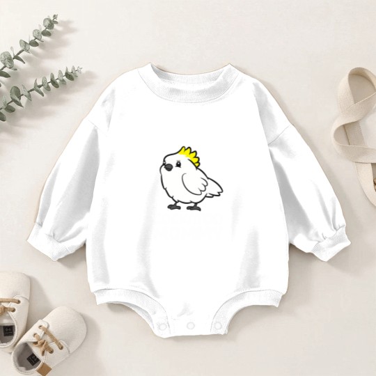 Discover Cockatoo Mommy Funny Cockatoo Baby Romper Sweatshirts