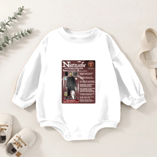 Discover Nietzsche Action Figure Baby Romper Sweatshirts