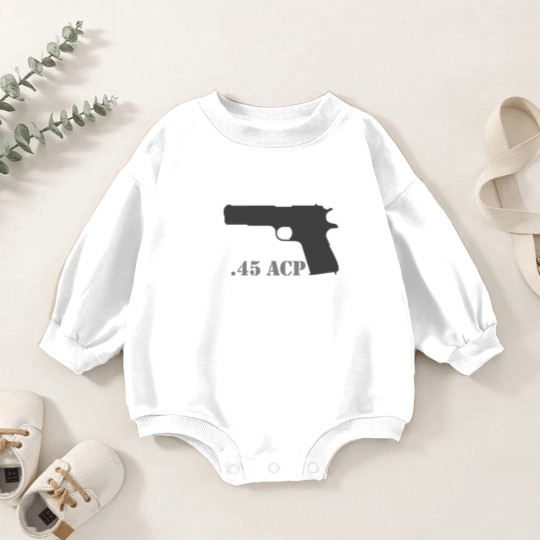 Discover Colt .45 1911 Baby Romper Sweatshirts
