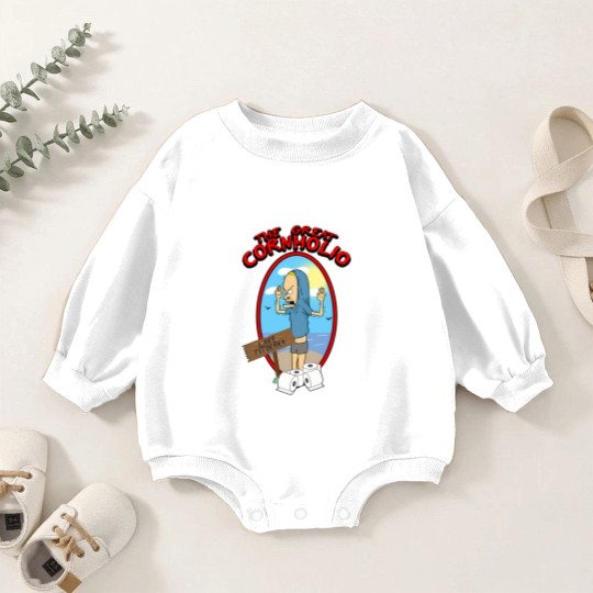 Discover The Great Cornholio (1) Baby Romper Sweatshirts