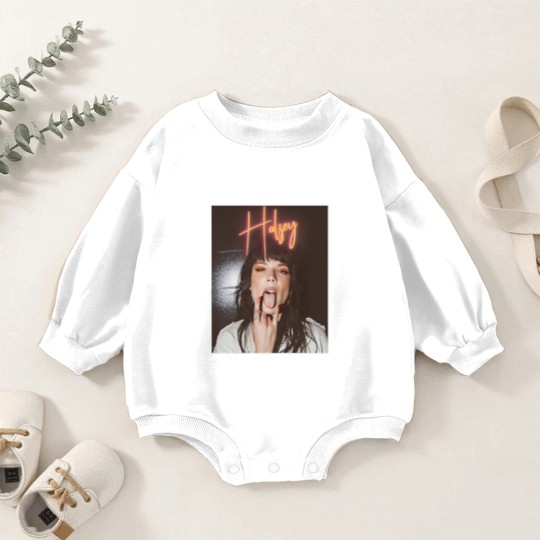 Discover Halsey Vintage Style Photoshoot Baby Romper Sweatshirts, Halsey Aesthetic Baby Romper Sweatshirts