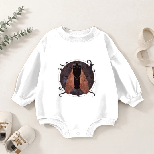 Discover Leprous' fly - Geometric Baby Romper Sweatshirts