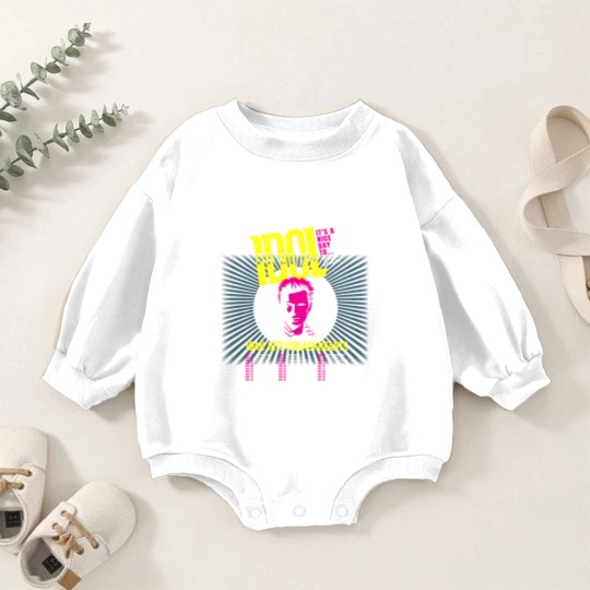 Discover Billy Idol It s a Nice Day to Tour Again Tour 2025 All Size Baby Romper Sweatshirts