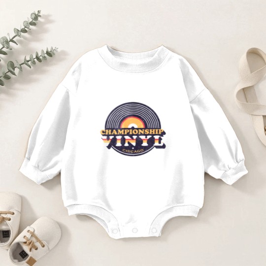 Discover Championship Vinyl Baby Romper Sweatshirts