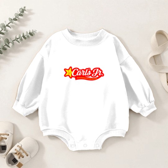 Discover carl's jr burger logo Baby Romper Sweatshirts