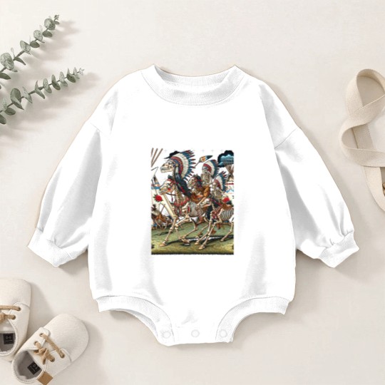 Discover Native American Dead Indian Warriors Baby Romper Sweatshirts