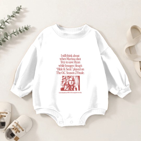 Discover I Still Think About When Marissa Shot Trey on The O.C. Season 2 Finale Baby Romper Sweatshirts