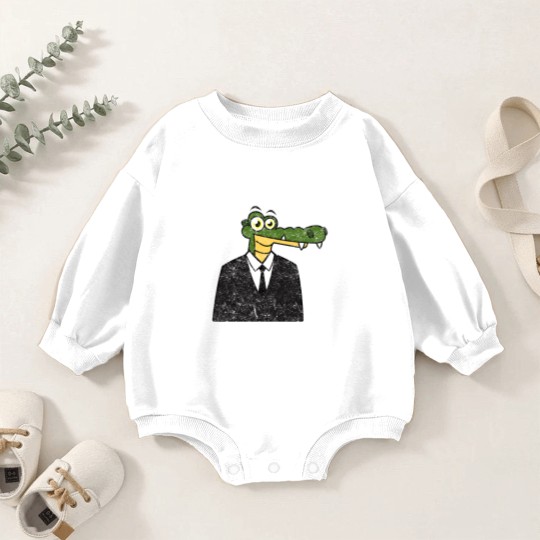 Discover A Litigator Alligator Lawyer Attorney Law Distress Baby Romper Sweatshirts