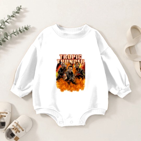 Discover Tropic thunder - Tropic Thunder - Baby Romper Sweatshirts