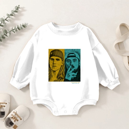 Discover Jay and Silent Bob. - Jay And Silent Bob - Baby Romper Sweatshirts