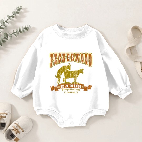 Discover Peckerwood Ranch Baby Romper Sweatshirts