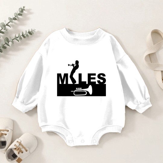 Discover trumpet Miles Davis Baby Romper Sweatshirts