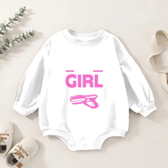 Discover Laser Tag Yeah I Shoot Like A Girl Want A Lesson Baby Romper Sweatshirts