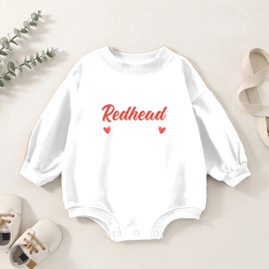 Discover Redhead My Very Own Warning Label Red Hair Irish Baby Romper Sweatshirts