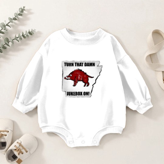 Discover Distressed Turn that Damn Jukebox On Baby Romper Sweatshirts
