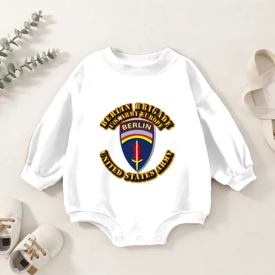 Discover Berlin Brigade Baby Romper Sweatshirts