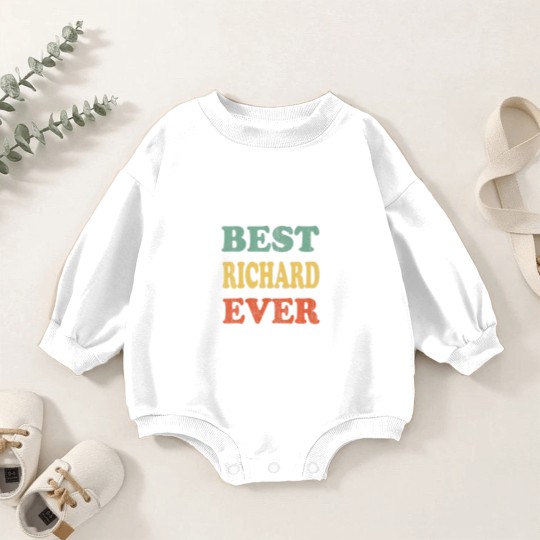 Discover Best Richard Ever Funny Personalized First Baby Romper Sweatshirts