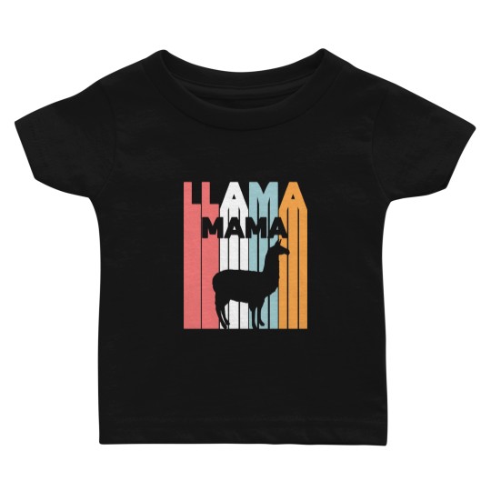 Discover Llama/Alpaca Design - LLAMA MAMA Baby T Shirts