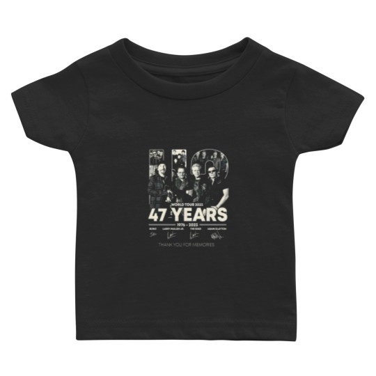 Discover U2 World Tour 2023 Baby T Shirts, Thank you for memories ,U2 concert fan Baby T Shirts
