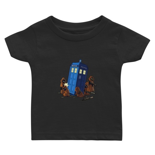 Discover JAWA Steals DOCTOR WHO Mens Baby T Shirts, Tardis Police