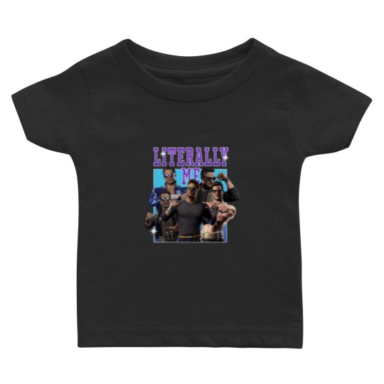 Discover Johnny Cage is Literally me Classic Baby T Shirts, Johnny Cage Vintage Bootleg Baby T Shirts