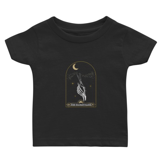 Discover Hairstylist Tarot Card Baby T Shirts , Cool Hairdresser Baby T Shirts