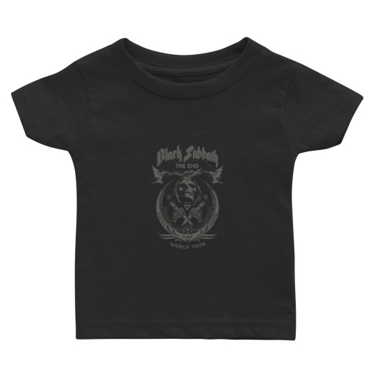 Discover Black Sabbath The End Mushroom Cloud Baby T Shirts A Rock Off