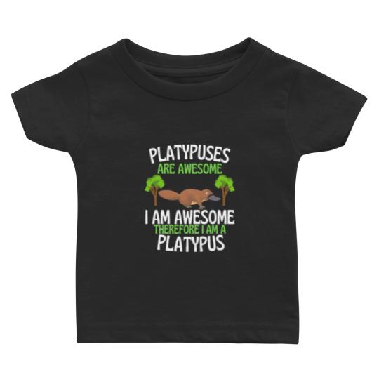 Discover Cute Platypus Baby T Shirts Platypuses Are Awesome Funny Cute Platypus Lover