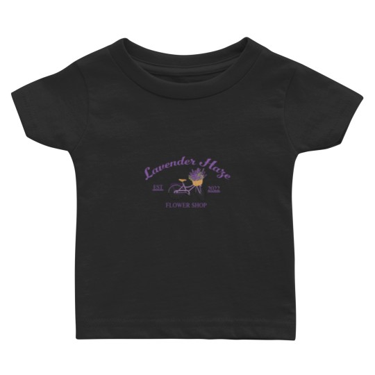 Discover Lavender Haze Embroidered Baby T Shirts, Embroidered Crewneck