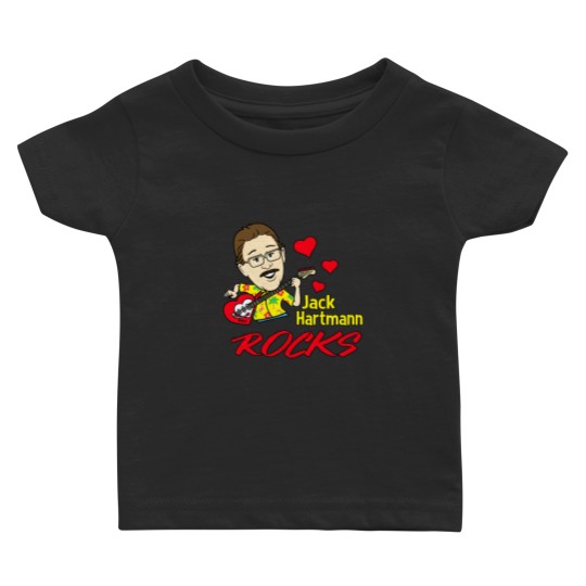 Discover Jack Hartmann Rocks Short Sleeve Gift \ Baby T Shirts