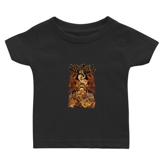 Discover Sepultura Metal Band Baby T-Shirts - Arise Collection