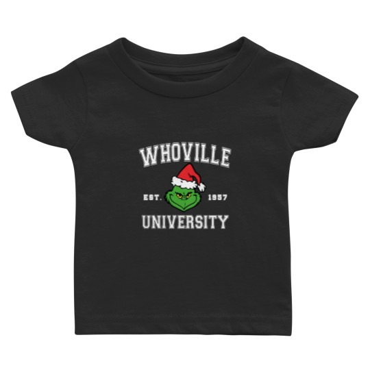 Discover Christmas Whoville University Est. 1957 Baby T-Shirt - Holiday Gift