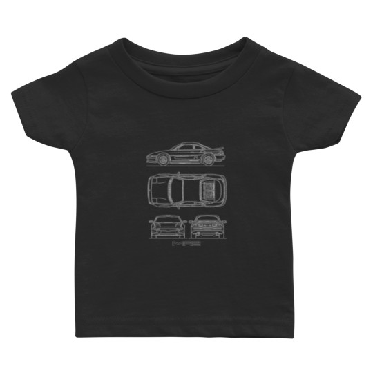 Discover The MR2 Blueprint Baby T Shirts