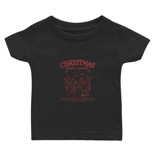 Discover Color Christmas Taylo version Baby T Shirts, Swift Christmas